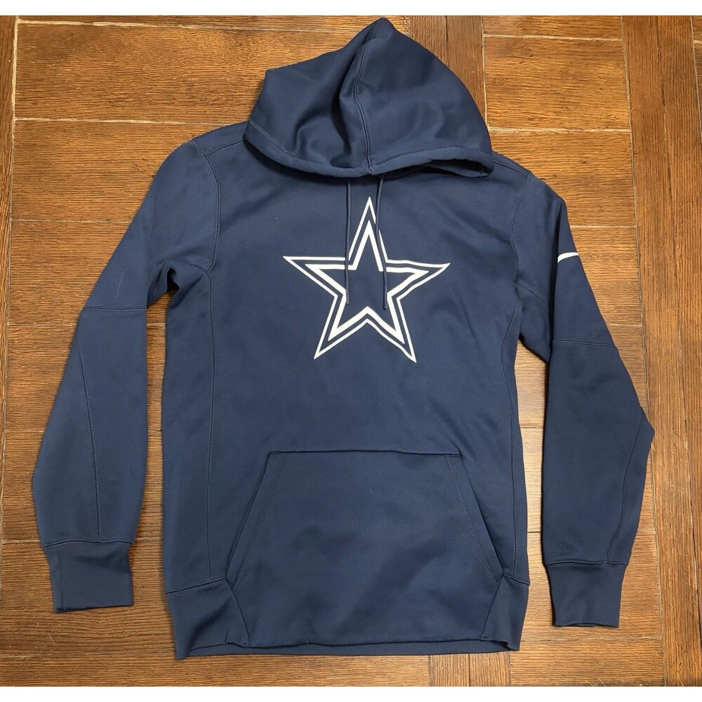 Men’s Dallas Cowboys Nike Size S Dri Fit Hoodie Sweatshirt NFL